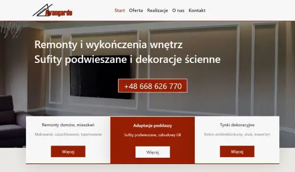 strona internetowa dadej-avangarde.pl